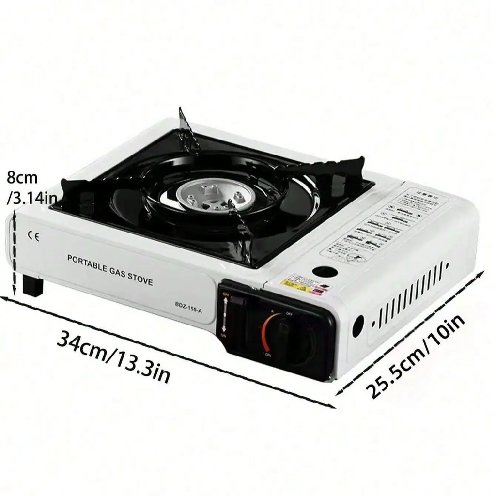 1 Piece Portable Outdoor Household Mini Cassette Stove Small Outdoor Camping Style Gas Stove Portable Gas Gas Stove Barbecue Plate Bbq Fried Meat Plate