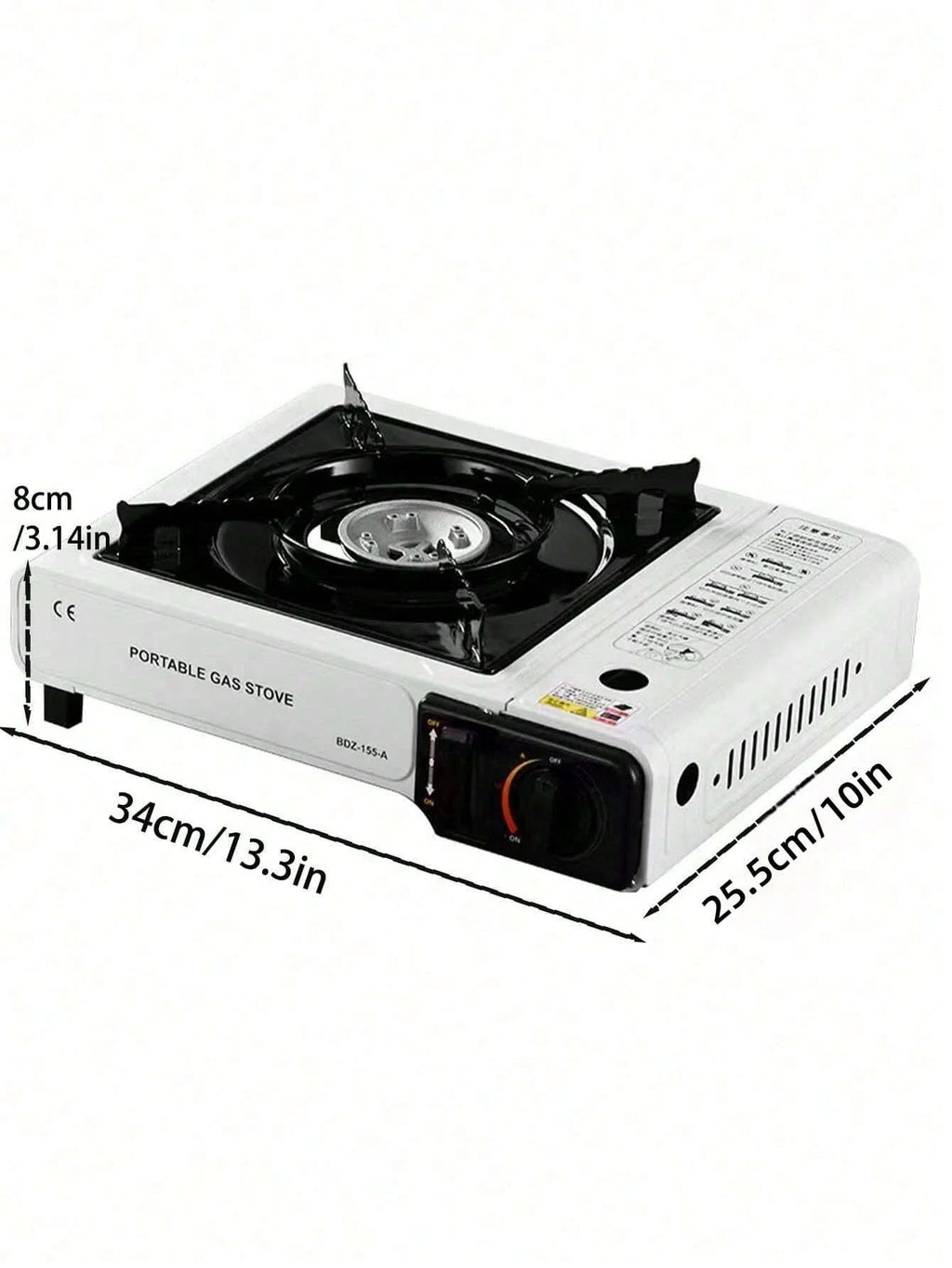 1 Piece Portable Outdoor Household Mini Cassette Stove Small Outdoor Camping Style Gas Stove Portable Gas Gas Stove Barbecue Plate Bbq Fried Meat Plate