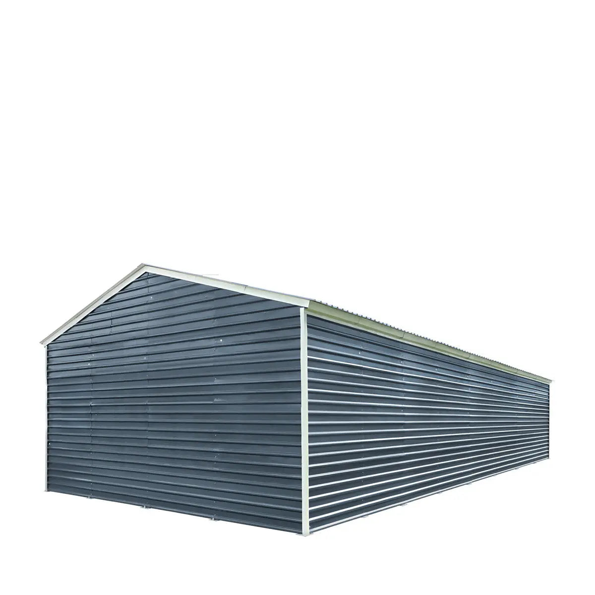 26’ X 40’ Metal Garage Shed, 9’ High Double Front Doors, 14’ Peak, 1040 Sq-Ft TMG-MS2640