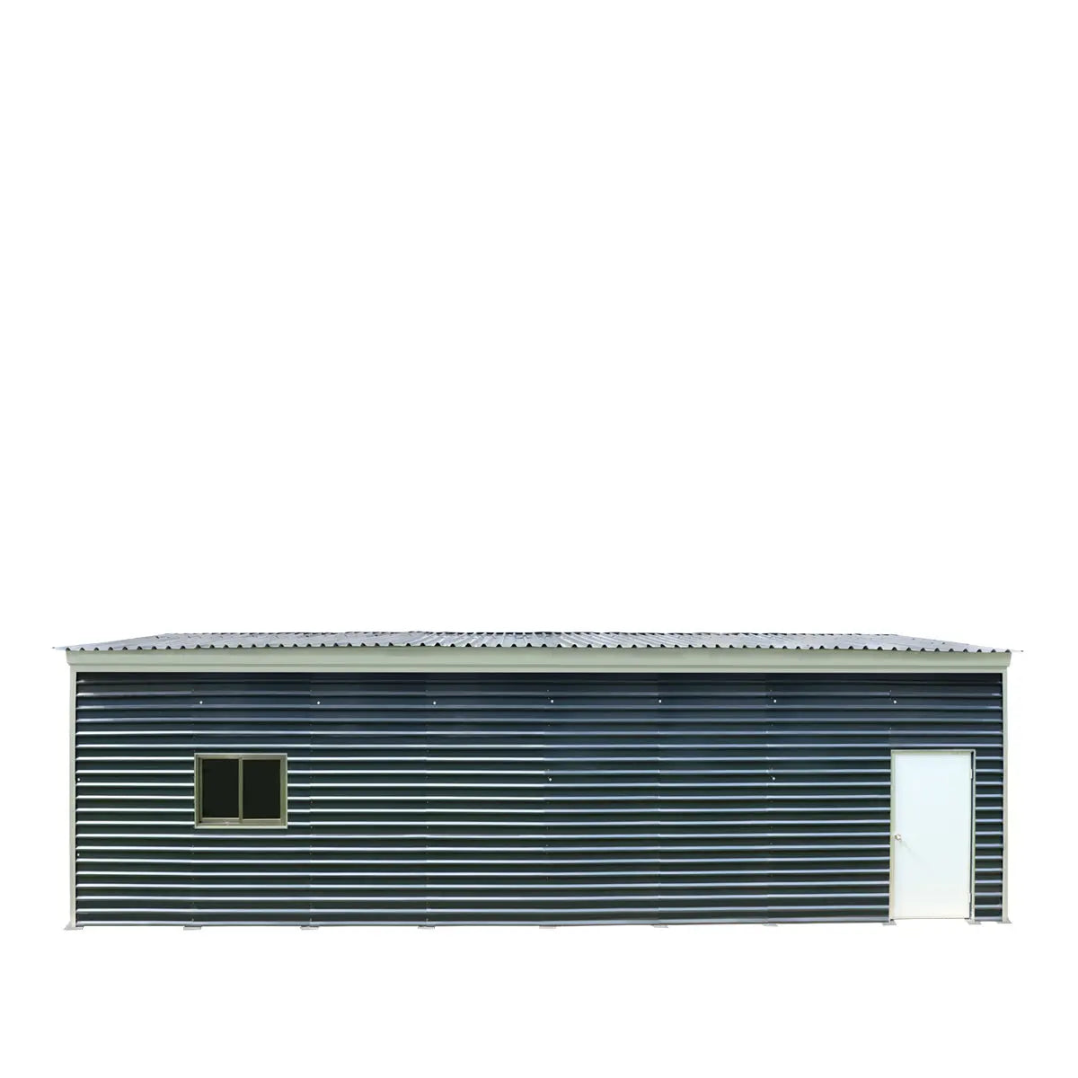 26’ X 40’ Metal Garage Shed, 9’ High Double Front Doors, 14’ Peak, 1040 Sq-Ft TMG-MS2640
