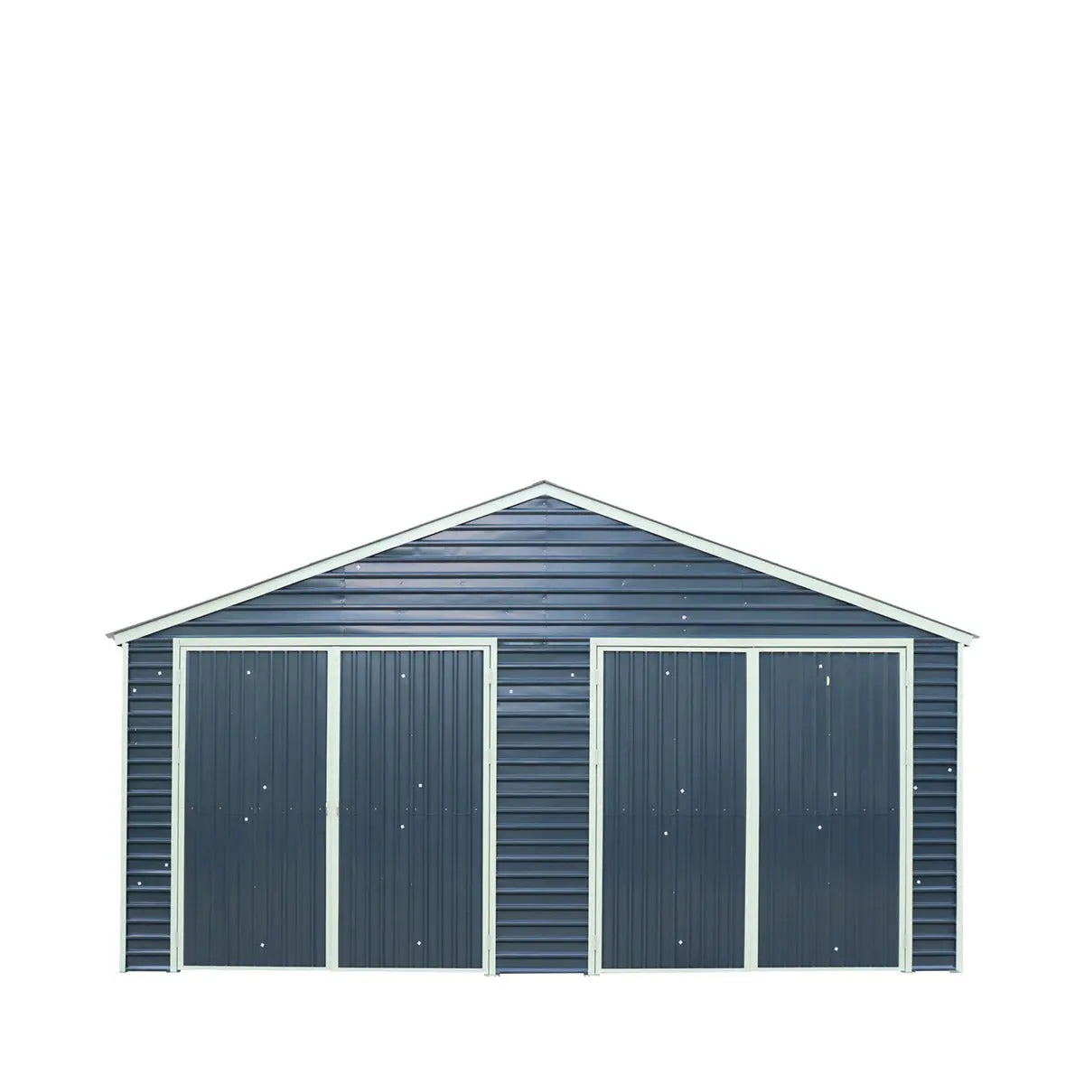 26’ X 40’ Metal Garage Shed, 9’ High Double Front Doors, 14’ Peak, 1040 Sq-Ft TMG-MS2640
