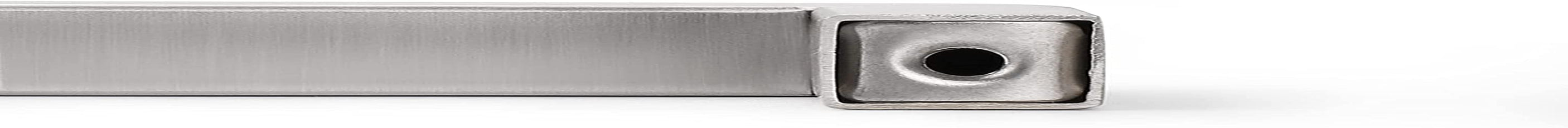 15 Pack Square Modern Stainless Steel Brushed Nickel Cabinet Handles Kitchen Cupboard Drawer Dresser Pulls Hardware， 12-3/5" (320Mm) Hole Centers